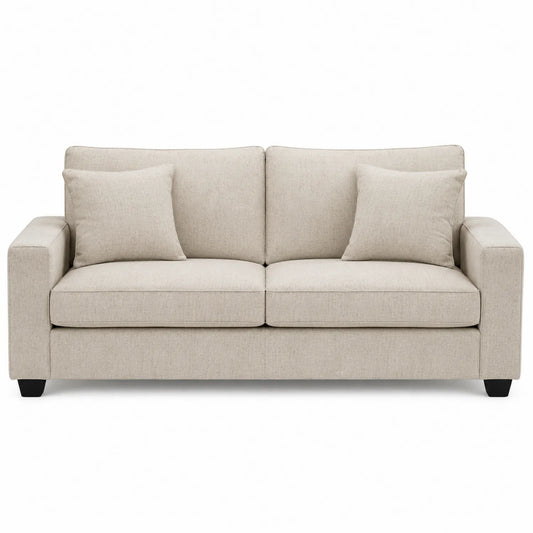 3-Sitzer Sofa aus Stoff mit Kissen 200cm
